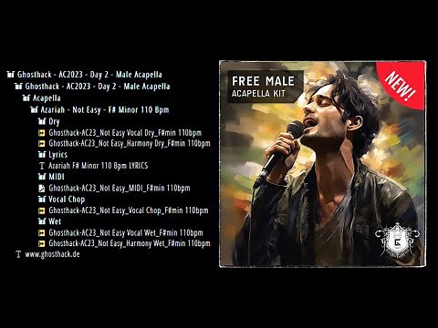 Acapella - Free Acapella Kit - FREE Vocals || By Ghosthack