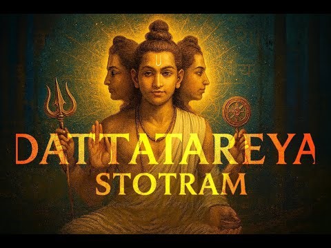 Dattatreya Stotram (Powerful Sanskrit Chant) | श्रीदत्तात्रेयस्तोत्र | Devotional | Meditative