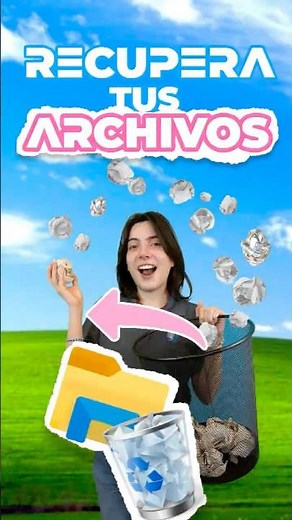 ¿Cómo RECUPERAR tus archivos en Windows? #tecnologia #computadoras #windows
