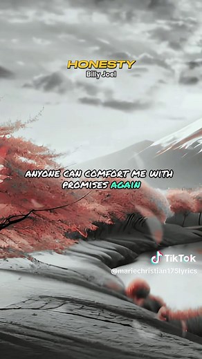 Honesty by Billy Joel: Meaning and Lyrics Analysis