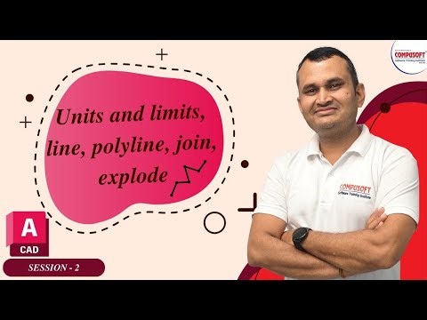 Session 2: Learn AutoCAD Fast 🚀 | Units, Limits & Drawing Tools | CompusoftEducation #autocad