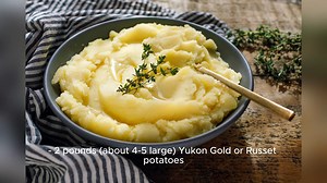 Mashed Potatoes Recipe