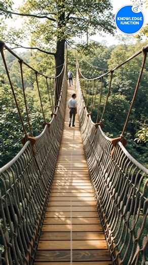16K views · 244 reactions | Terrifying Bridges You’ll Think Twice Before Crossing | Knowledge Junction | Facebook