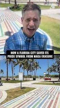 How a Florida city saved its pride symbol from MAGA erasure