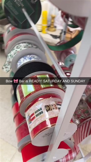 BRITTANY’S BOW BAR IS BEING SET UP FOR SATURDAY AND SUNDAY! BUILD YOUR OWN BOW! | Brittany’s House of Flowers