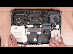 2013 Alienware 17 Disassembly Keyboard Removal 2014-07-08