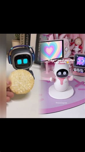 Emo robot pretending #emo #emorobot #emopet #airobot