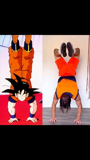GOKU Training IRL🔥🔥🔥 #goku #dragonball #dbz #training #workout #motivation #anime #animeedits #irl | VIEL