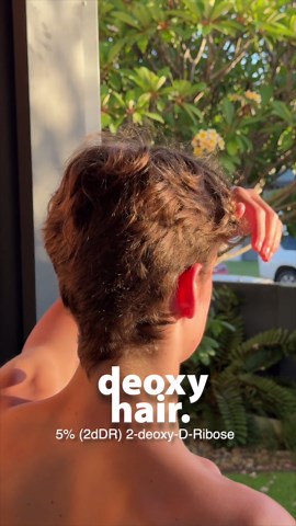 Hair Regrowth Serum with 2-Deoxy-D-Ribose