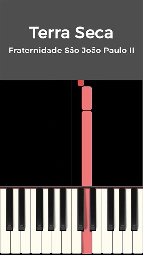 Terra seca | Tutorial Piano / Teclado | Fácil / Iniciante | Karaoke #shorts