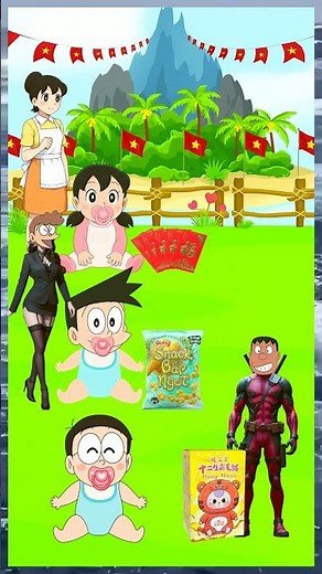 Chaien muốn lấy Baby Three của Nobita