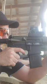 Classic symptoms of an AR15 short stroking. (Gas block leak)