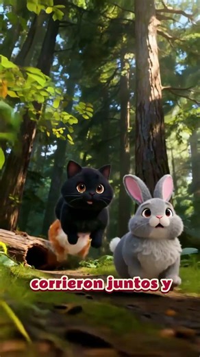 El Gato y el Conejo #youtubeshorts #funny #cat #shortvideo #shortsfeed