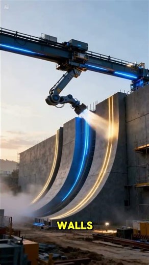 21st Century Construction is INSANE #constructionhacks AI is Building Houses Now #construction