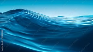 Rippling water in a mesmerizing pattern of waves