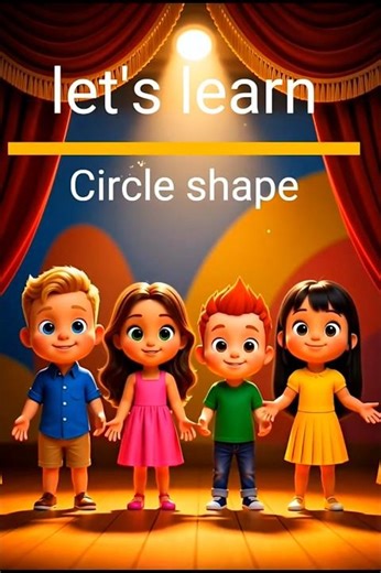 What Is Round Like A Ball? 🔴 The Circle Song! #shorts #learning #shapes