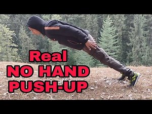 Real No Hand Push Up Challenge | How To Do NO Hand Push Up Like a Pro