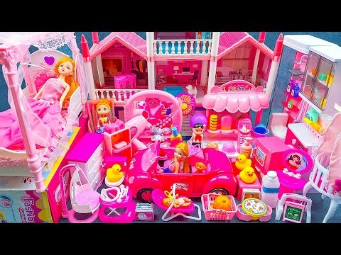19 Minutes Satisfying with Unboxing Barbie Princess Wardrobe & Wedding Collection Toys Review