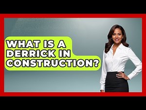 What Is A Derrick In Construction? - Civil Engineering Explained