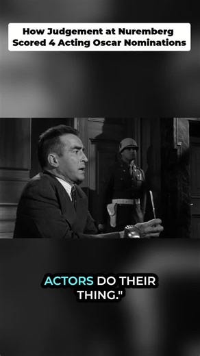 Hardcore Cinema Podcast on Instagram: "How Judgment at Nuremberg Scored 4 Acting Oscar Nominations. 📽 Full Breakdown → Link in Bio #oscarnominated #classicmovies #filmperformance #cinemaart #legendaryactors"