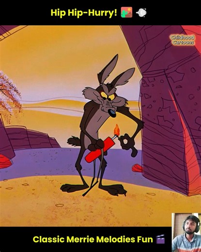 91K views · 3.6K reactions | Hip Hip-Hurry! ️ Road Runner Outsmarts Wile E. Coyote Again! Classic Merrie Melodies! | Childhood Cartoons | Facebook