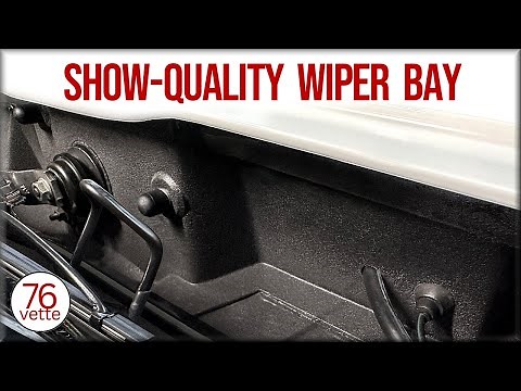 The CLEANEST C3 Corvette WIPER BAY