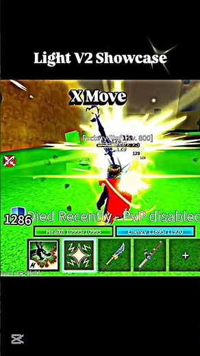 Light Awakening Showcase in Blox Fruits ✨ Full Moveset #roblox #shorts #viral