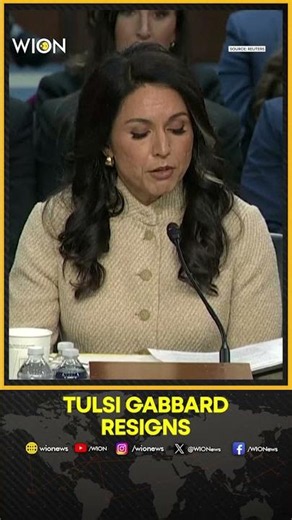 Tulsi Gabbard Resigns as Trump’s Intelligence Chief Suddenly | WION SHORTS