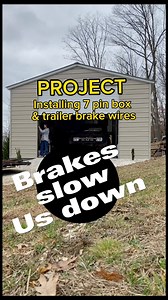 Trailer 7 pin junction box and adding wires to new trailer brakes. So nice to not smoke the truck brakes every hill. Trailer break-away is next on trailer to do list.#burksgarage #trailerhustle #carhauler #smallbusiness #trailerrepair #trailer #hustle #carhauler #projecttruck #recovery #trailerbrakes Break away system https://www.ebay.com/itm/296345063205?mkcid=16&mkevt=1&mkrid=711-127632-2357-0&ssspo=TGBSbOJ3Rs2&sssrc=2051273&ssuid=TGBSbOJ3Rs2&var=&widget_ver=artemis&media=COPY | Burk’s Garage