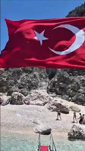 Turkish Maldives! Suluada Boat Tour in Antalya 🇹🇷 | Adrasan Paradise #Shorts