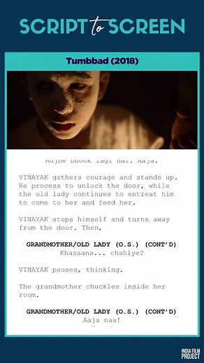 #ScriptToScreen #tumbbad #bollywod #scene #foryourpages #IndiaFilmProject