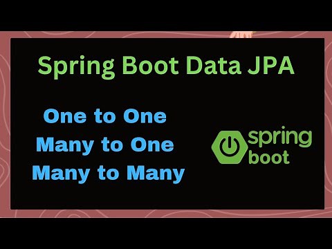 Spring Boot Data JPA Entity relationship mapping//Spring Boot mapping Easy Learning Channel