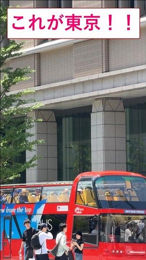 [これが東京!!]外国人観光客は、初めて東京駅を目にしたとき、その素晴らしさにとても感動します#外国人 #新幹線 #日本 #東京