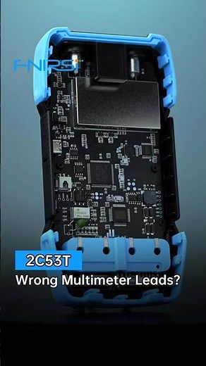 FNIRSI 2C53T | Multimeter Tips ③: Plug Leads Correctly Every Time