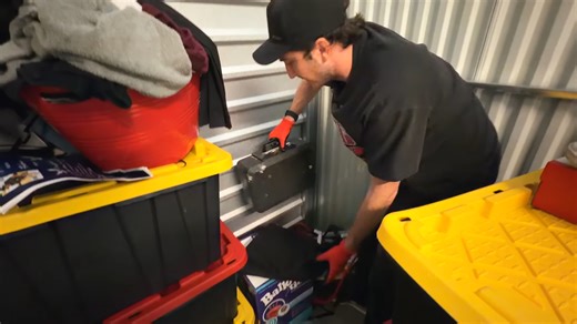 He risked $1020 on a mystery locker - what he found changed everything