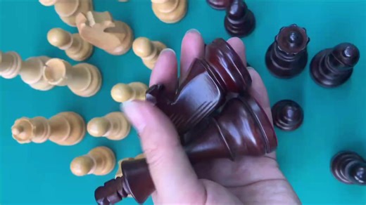 Mastering Chess Moves with Wood Weighted Pieces