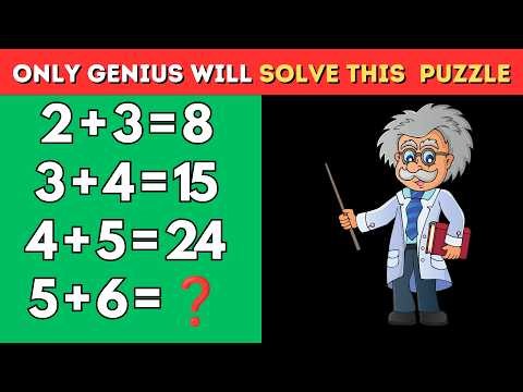 Only Geniuses Can Find the Pattern! 🤯 Number Puzzle Challenge #Shorts