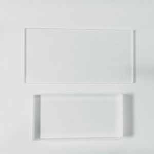[Hot Item] Custom 3-300mm Calcium Fluoride Window Optical Rectangular Windows for UV Lasers