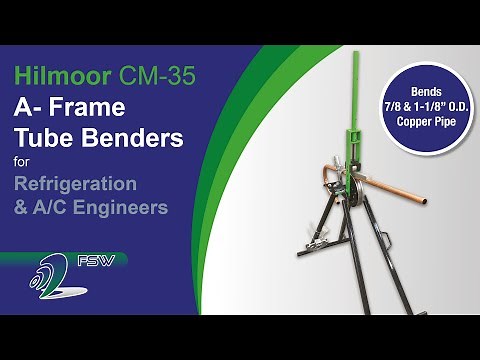 Hilmoor CM 35 A Frame Benders for AC&R Engineers