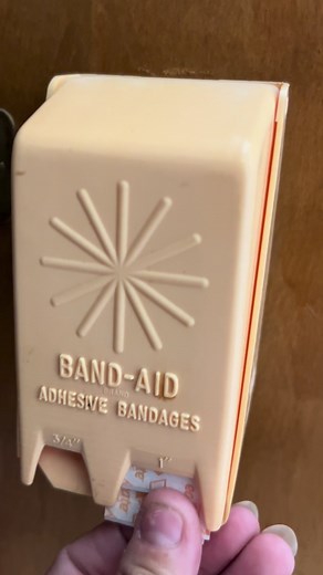 Exploring Vintage Finds: Pt 1 - 1950s BAND-AID Wall Dispenser
