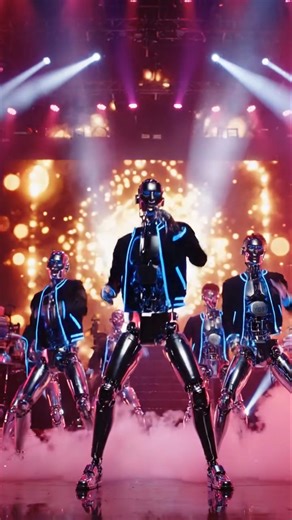 AI Took Over New Kids on the Block Mid-Concert 😳 #nkotb #ai #vegas