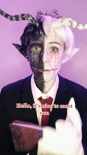 WELCOME....RANBOO!! 🖤🤍 #ranboocosplay #ranboo #dsmp #dreamsmp #dreamsmpcosplay #tommyinnit #wilbursoot #tubbo #fyp #foryou #mcyt #enderman