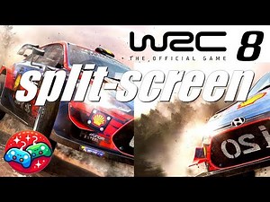 Split-screen in WRC 8 (multiplayer games)