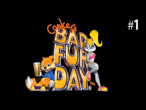 Twitch Livestream | Conker's Bad Fur Day Part 1 [Xbox One]