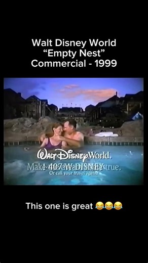 Disney Mouse House on Instagram: "Walt Disney World “Empty Nest” commercial from 1999! This one is great 😂 These old commercials are such great advertisements. P.S. Our new ebook is live! Link in bio 💙 #disney #instadisney #disneyworld #disneyinsta #wdw #disneygram #waltdisneyworld #advertising #advertisement #commercial #1999"