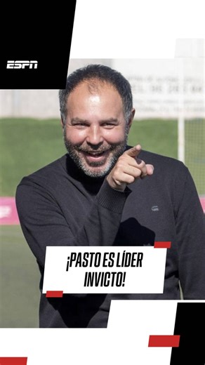 ESPN Colombia on Instagram: "¡GRAN ARRANQUE DE SEMESTRE PARA EL PASTO! "Colombia es un país que tiene grandes entrenadores del fútbol profesional" Jonathan Risueño, el comandante español del Dep. Pasto. ▶️ Mira #ESPNF360COLOMBIA en el Plan Premium de #DisneyPlus"