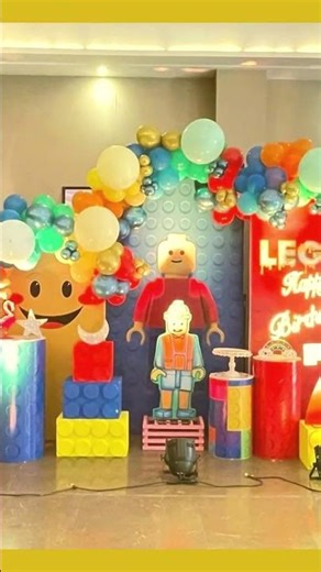 LEGO Theme Birthday Decoration | Build Your Dream Party with PARTYFOXX