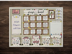Prayer Board Kit | Prayer Board Starter Kit | Prayer Board Kit Printable | Prayer Board Headers | Prayer Vision Board | Prayer Envelopes - Etsy