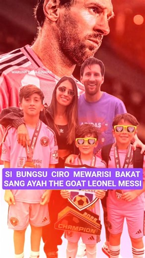 Ciro inherited his father's talent, Leonel Messi #leomessi #ciromessi #thiagomessi #mateomessi #f...