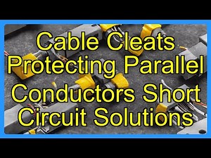 Cable Cleats Protecting Parallel Conductors Short Circuit Solutions